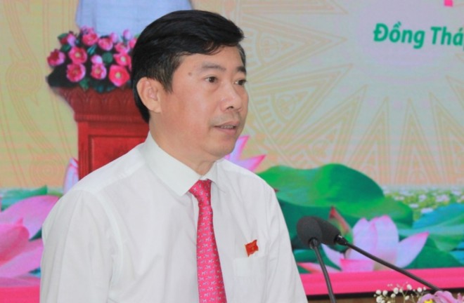 Ông Phạm Thiện Nghĩa được bầu làm Chủ tịch UBND tỉnh Đồng Tháp.