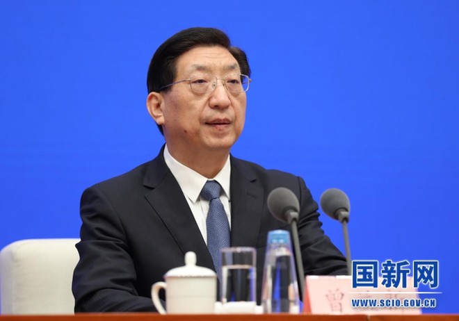 Ông Tăng Ích Tân, Phó Chủ nhiệm Ủy ban Y tế và Sức khỏe Quốc gia Trung Quốc. Ảnh: SCIO.