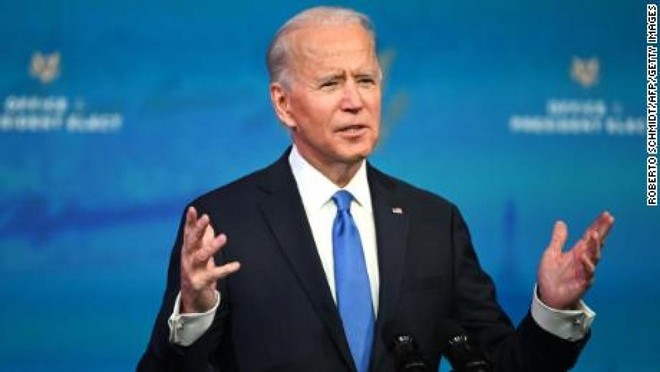 Tổng thống đắc cử Mỹ Biden cam kết đưa ra gói kích cầu kinh tế mới vào năm 2021. Ảnh: CNN.