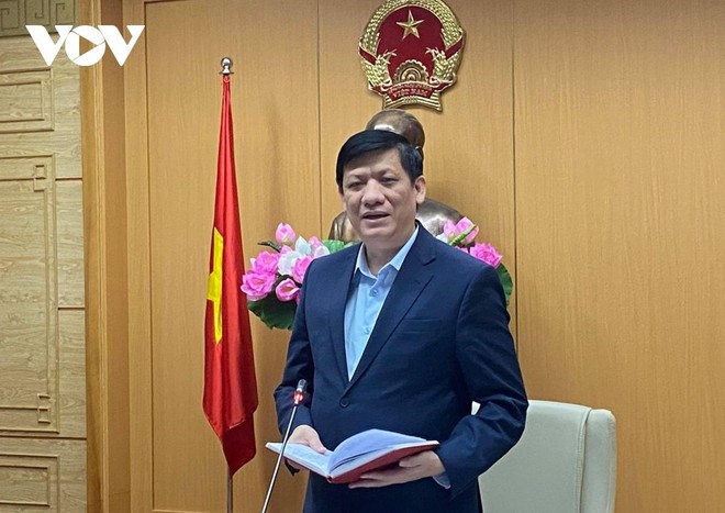 Bộ trưởng Y tế Nguyễn Thanh Long phát biểu tại Hội nghị.