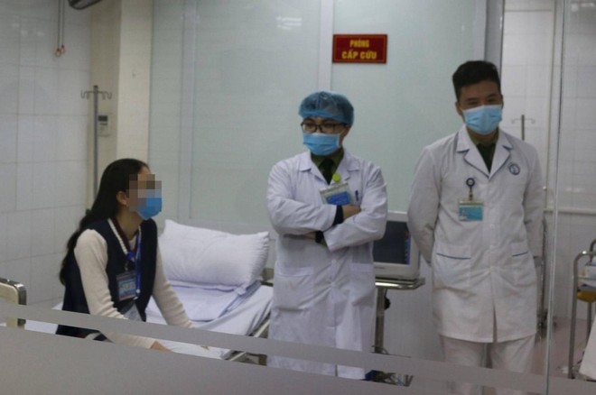 Một trong những người đầu tiên tiêm thử nghiệm vaccine COVID-19 Việt Nam liều cao nhất 75mcg. (Ảnh: Vũ Nga).