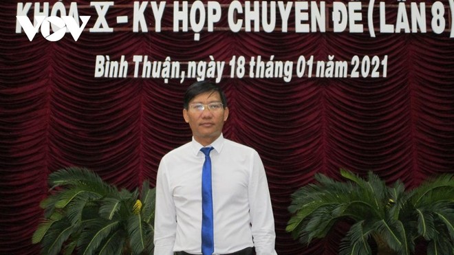 Ông Lê Tuấn Phong - Tân Chủ tịch UBND tỉnh Bình Thuận.