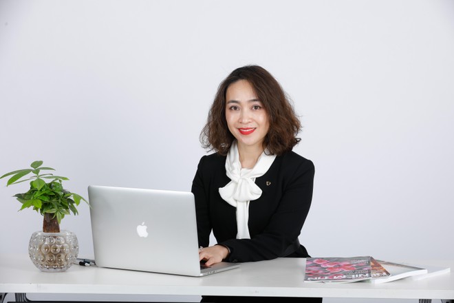 Bà Nguyễn Thị Kim Oanh - Phó Tổng giám đốc phụ trách Khối Ngân hàng bán lẻ của Vietcombank.