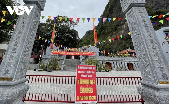 Các điểm tham quan, di tích tôn giáo tại Quảng Ninh đều không đón khách.