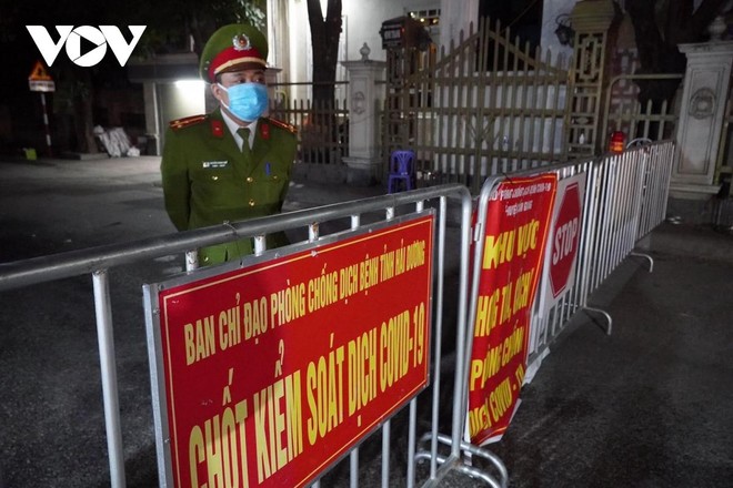 Tỉnh Hải Dương vừa quyết định thiết lập vùng cách ly y tế 14 ngày đối toàn bộ địa bàn xã Kim Đính, huyện Kim Thành.