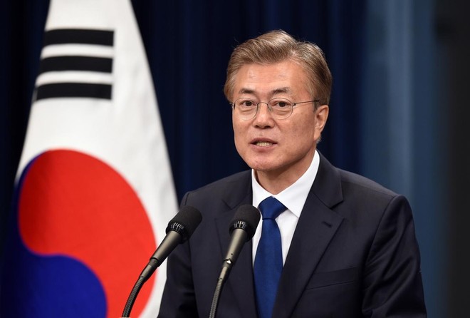 Tổng thống Hàn Quốc Moon Jae-in (Ảnh: Getty Images).
