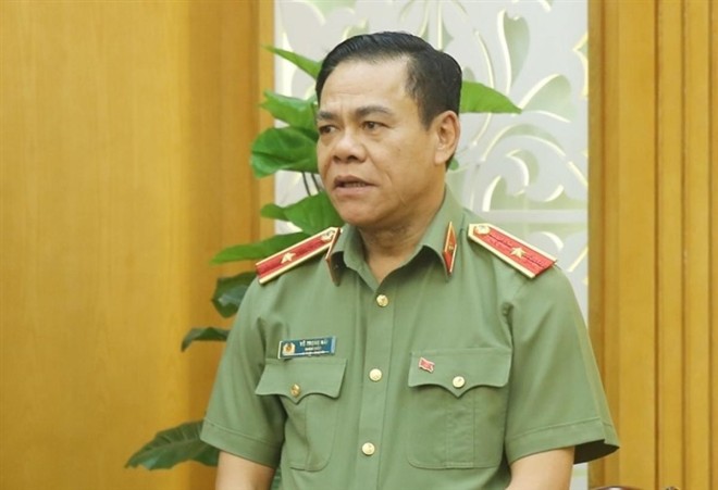 Thiếu tướng Võ Trọng Hải.