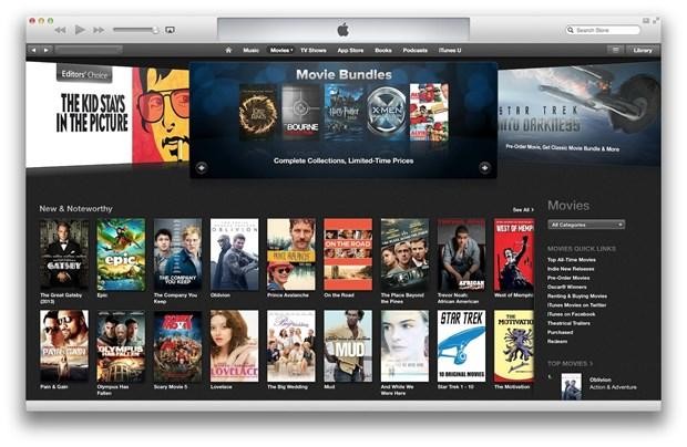 Cửa hàng iTunes của Apple. (Nguồn: cultofmac.com).