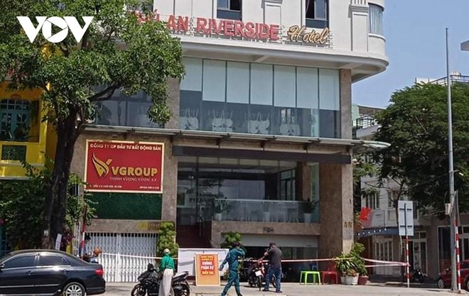 Khách sạn Phú An đang được cách ly y tế.