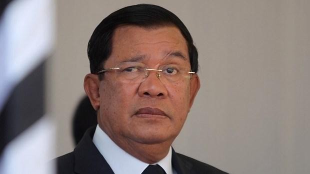 Thủ tướng Campuchia Hun Sen. (Nguồn: cgtn.com).