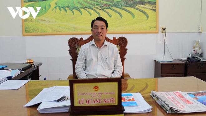 Ông Lữ Quang Ngời, Chủ tịch UBND tỉnh Vĩnh Long nhiệm kỳ 2016- 2021 tái đắc cử chức danh Chủ tịch UBND tỉnh nhiệm kỳ 2021- 2026.