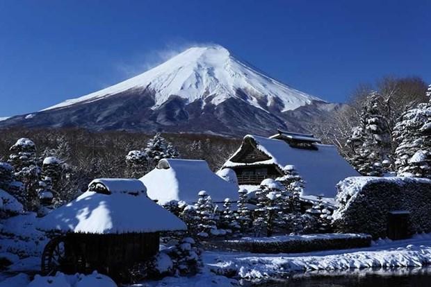 Phú Sĩ là ngọn núi cao nhất Nhật Bản (3.776 mét). (Nguồn: GettyImages)