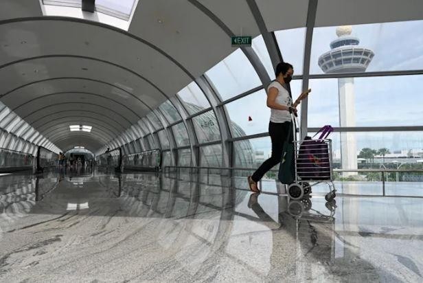 Quang cảnh tại sân bay Changi. (Nguồn: AFP).