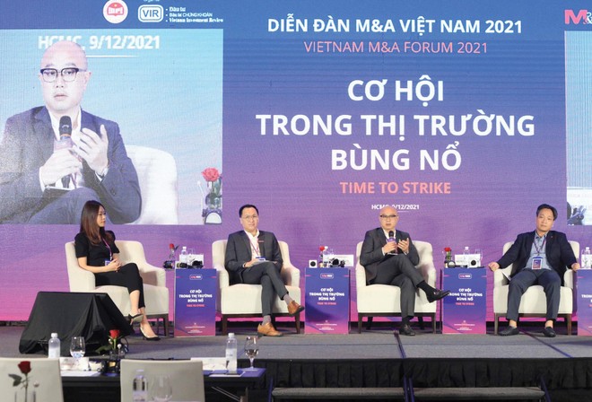 Nhiều kinh nghiệm quý trong M&A được các diễn giả chia sẻ tại Diễn đàn M&A Việt Nam 2021.