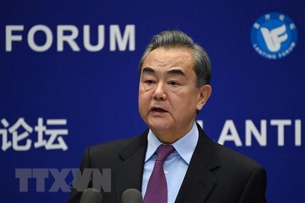 Bộ trưởng Ngoại giao Trung Quốc Vương Nghị. (Ảnh: AFP/TTXVN).