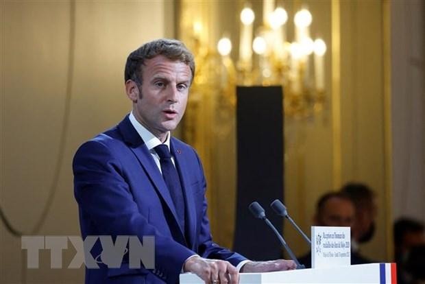 Tổng thống Pháp Emmanuel Macron. (Ảnh: AFP/TTXVN).