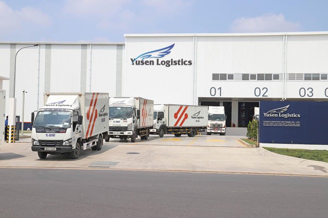 Trung tâm tiếp vận mới của Yusen Logistics vừa đi vào hoạt động. Ảnh: Lê Toàn.