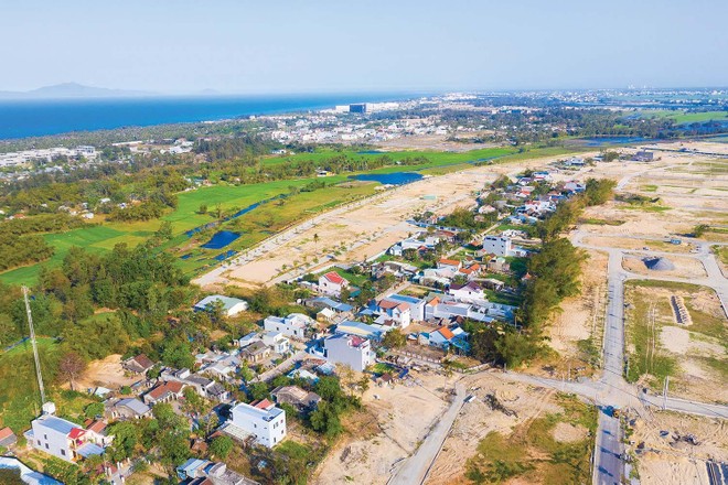 Nhiều dự án ở Khu đô thị mới Điện Nam - Điện Ngọc triển khai thi công xây dựng khi chưa có quyết định phê duyệt phương án bồi thường hỗ trợ, chưa có quyết định thu hồi đất.