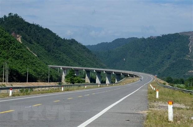 Cao tốc La Sơn-Túy Loan đã cơ bản hoàn thành giai đoạn I. (Ảnh: Quốc Dũng/TTXVN)