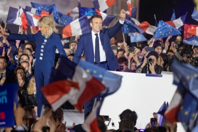 Ông Emmanuel Macron tái đắc cử Tổng thống Pháp.