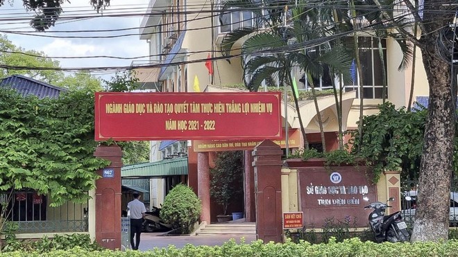 Trụ sở Sở Giáo dục và đào tạo tỉnh Điện Biên.