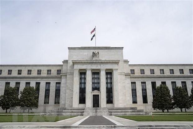 Trụ sở Cục Dự trữ Liên bang Mỹ (Fed) tại Washington, D.C. (Ảnh: THX/TTXVN).