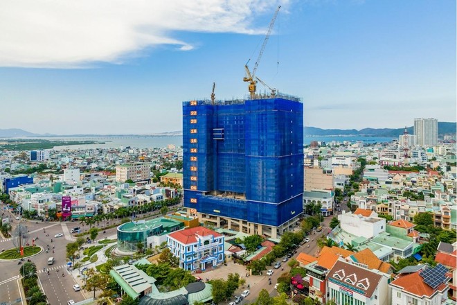 Dự án Grand Center Quy Nhon là một trong số 19 dự án HTN đang thi công trong năm 2022 