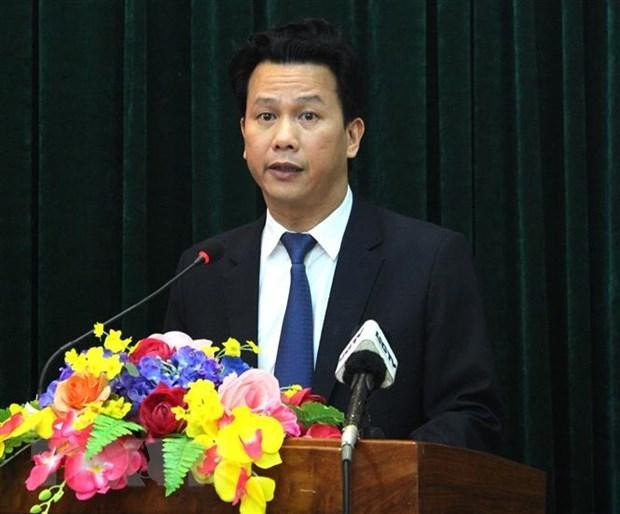 Bí thư Tỉnh ủy Hà Giang Đặng Quốc Khánh làm trưởng ban. (Ảnh: Minh Tâm/TTXVN).