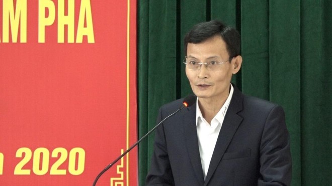Ông Lương Ngọc Thế, nguyên Phó Chủ tịch UBND phường Cẩm Thuỷ, bị khai trừ Đảng vì tội đánh bạc. (Ảnh: Thanh Niên)