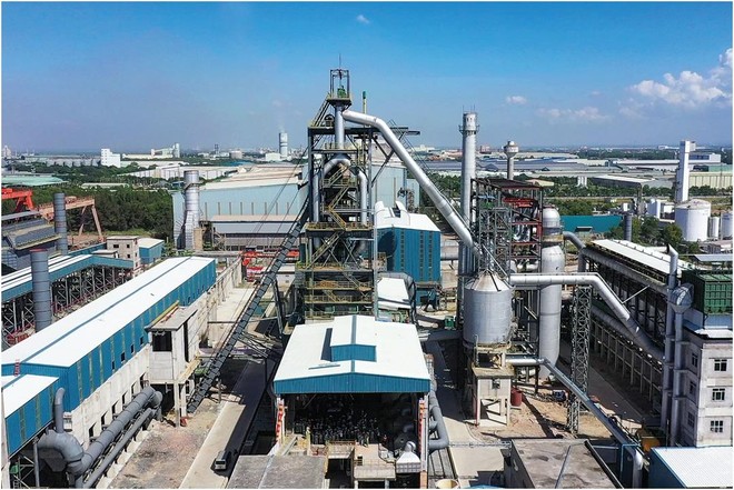 Thép Pomina là doanh nghiệp duy nhất tại Việt Nam vận hành hệ thống luyện thép kết hợp giữa lò cao và lò hồ quang điện Consteel (Ảnh: Thép Pomina)