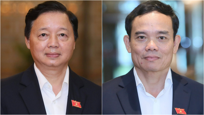 Ông Trần Hồng Hà, Trần Lưu Quang - nhân sự mới được đề nghị phê chuẩn làm Phó thủ tướng.