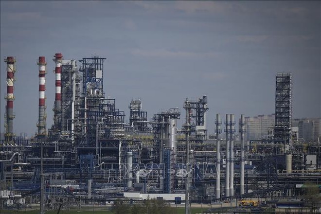 Nhà máy lọc dầu của Gazprom tại ngoại ô Moskva, Nga. Ảnh: AFP/TTXVN.