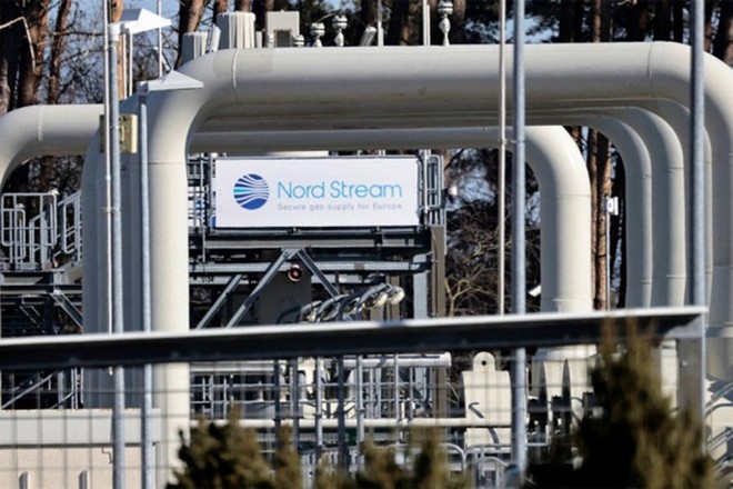 Một đoạn đường ống dẫn khí đốt Nord Stream 1. (Ảnh: Reuters).