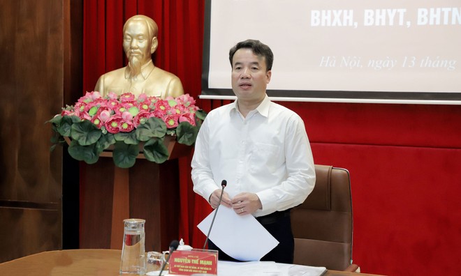 Tổng Giám đốc BHXH Việt Nam Nguyễn Thế Mạnh.