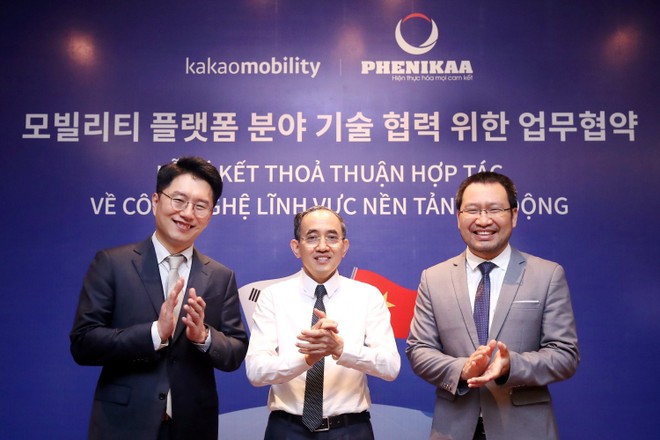Tập đoàn Phenikaa kí thỏa thuận hợp tác với Kakao Mobility - Hãng gọi xe công nghệ thuộc Tập đoàn Kakao, Hàn Quốc