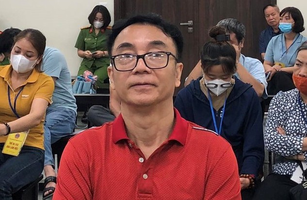 Bị cáo Trần Hùng, cựu Cục phó Cục Quản lý thị trường Hà Nội.