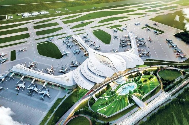 5.10 là gói thầu lớn nhất trong giai đoạn I của dự án sân bay quốc tế Long Thành. Ảnh: Bộ Giao thông -Vận tải.