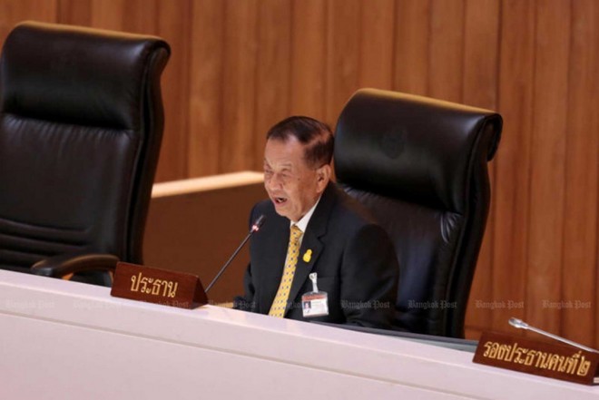 Chủ tịch Quốc hội Thái Lan Wan Noor. Ảnh: Bangkok Post.
