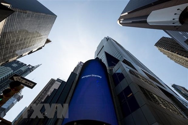 Trụ sở của Morgan Stanley ở New York, Mỹ. (Ảnh: AFP/TTXVN)