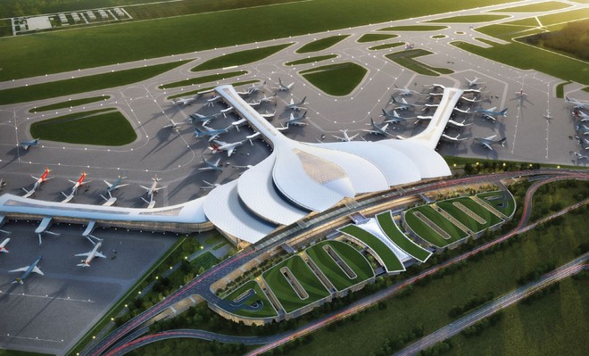 Cuối tháng 8/2023, gói thầu lớn nhất của dự án sân bay Long Thành đã được khởi công.