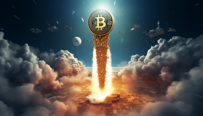 “Cơn điên” của Bitcoin, lên đỉnh 17 tháng chỉ sau một đêm