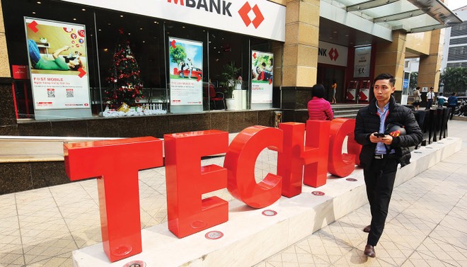 Techcombank vươn lên ngoạn mục trong bảng xếp hạng lợi nhuận