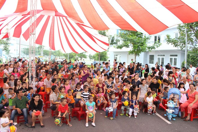 Đông đảo cư dân tham dự chương trình Lễ hộ Trăng rằm cùng Mega vào ngày 26/9 vừa qua