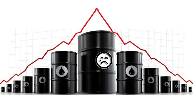 Giá dầu thô buộc chứng khoán phải đi theo (Ảnh: Internet)