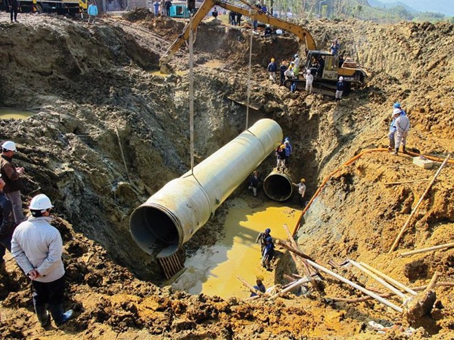 Tạm dừng ký hợp đồng cung cấp ống nước Sông Đà số 2 với nhà thầu Trung Quốc