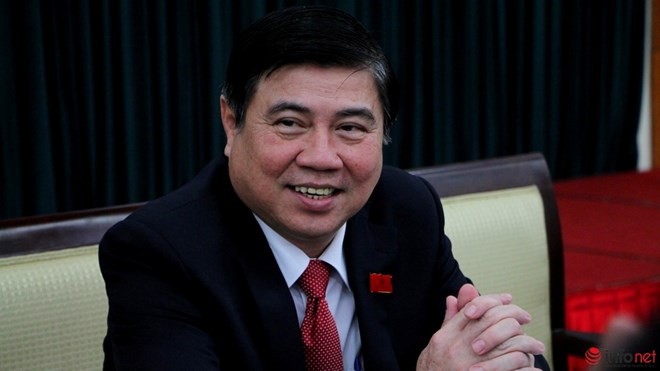 Ông Nguyễn Thành Phong , Chủ tịch UBND TP.HCM - người trúng cử với số phiếu cao nhất.