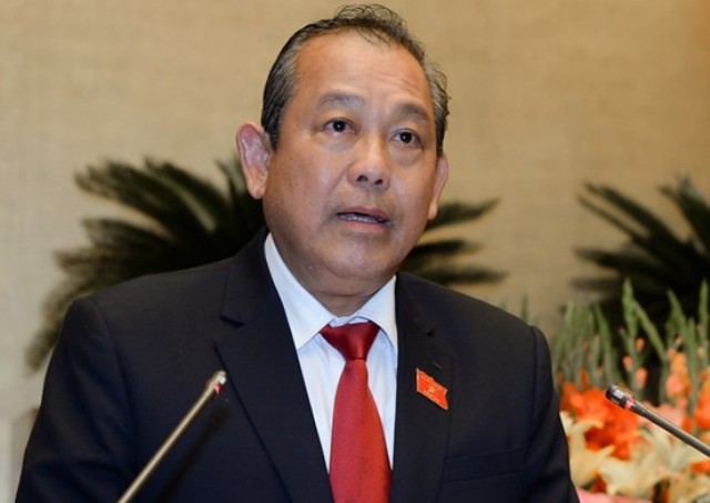 Phó Thủ tướng Chính phủ Trương Hòa Bình 