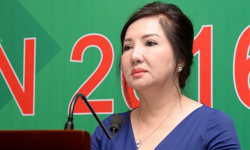 Trước làn sóng chỉ trích, bà Nguyễn Thị Như Loan trực tiếp đứng ra nhận lỗi về mình. Ảnh:QCG
