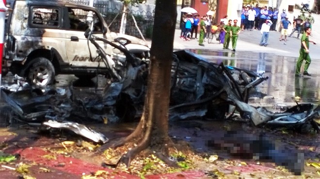  Kết quả điều tra ban đầu về vụ nổ ô tô tại Cẩm Phả