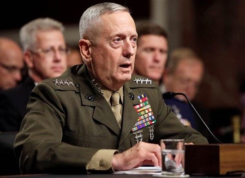 Tướng quân đội về hưu James Mattis, người được tổng thống Mỹ đắc cử Donald Trump cân nhắc bổ nhiệm làm bộ trưởng quốc phòng. Ảnh: Reuters